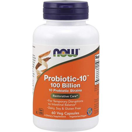 NOW PROBIOTIC-10 100 Billion - 60kaps