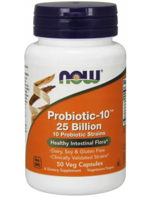NOW PROBIOTIC-10 25 Billion - 50 kaps