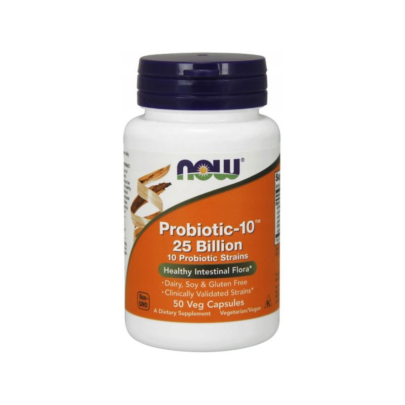 NOW PROBIOTIC-10 25 Billion - 50 kaps NOW PROBIOTIC-10 25 Billion - 50 kaps