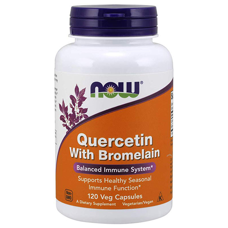 NOW QUERCETIN WITH BROMELAIN 120 kaps NOW QUERCETIN WITH BROMELAIN 120 kaps