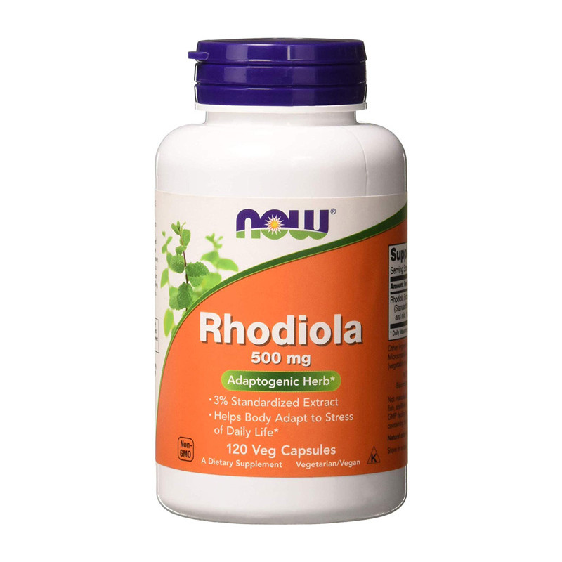 NOW RHODIOLA 120 kaps. NOW RHODIOLA 120 kaps.