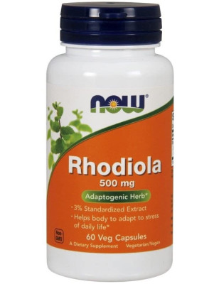 NOW RHODIOLA 60 kaps.