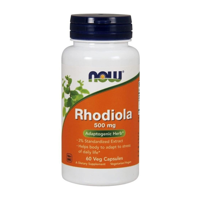 NOW RHODIOLA 60 kaps. NOW RHODIOLA 60 kaps.