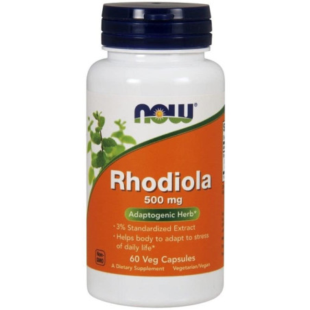 NOW RHODIOLA 60 kaps.