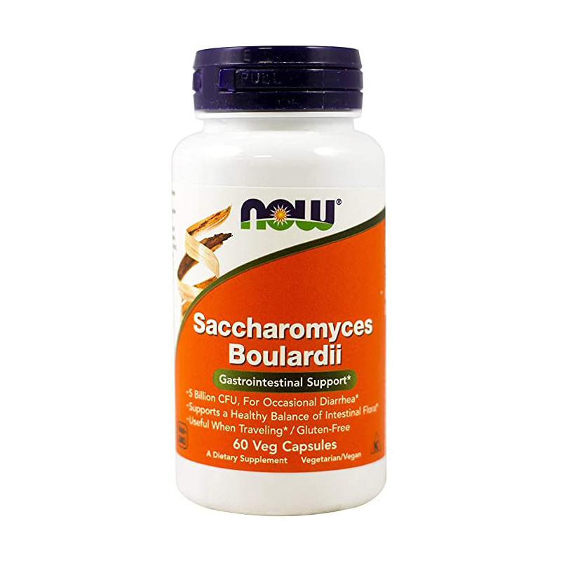 NOW SACCHAROMYCES BOULARDII -  60 kaps