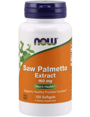 NOW SAW PALMETTO EXTRACT 160mg - 120 softgel