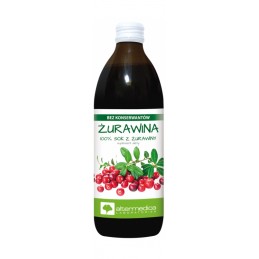 ALTERMEDICA ŻURAWINA SOK 500ml