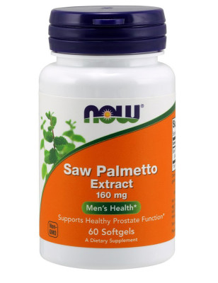 NOW SAW PALMETTO EXTRACT 160mg - 60 softgel