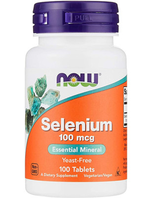 NOW SELENIUM 100mcg 100 tab