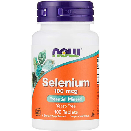 NOW SELENIUM 100mcg 100 tab