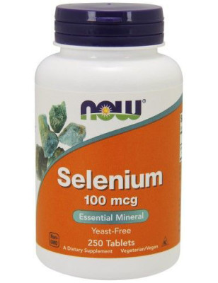 NOW SELENIUM 100mcg 250 tab