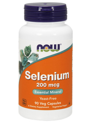 NOW SELENIUM 200mcg - 90kaps