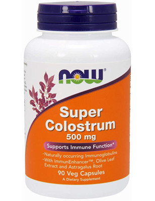 NOW SUPER COLOSTRUM 500mg - 90kaps