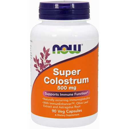 NOW SUPER COLOSTRUM 500mg - 90kaps