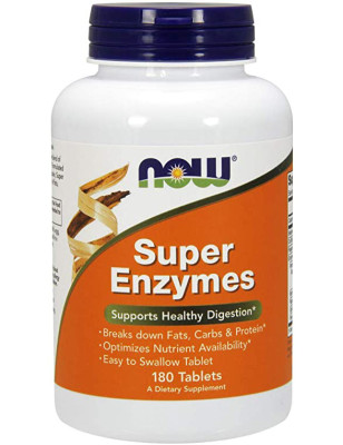 NOW SUPER ENZYMES 180 tab