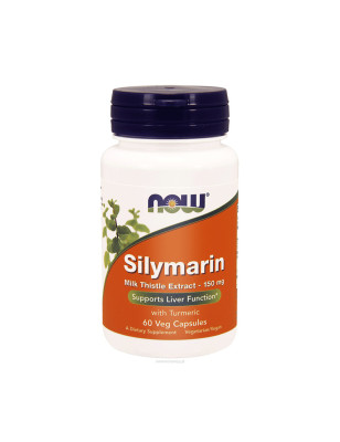 NOW SILYMARIN WITH TURMERIC 150mg - 60kaps