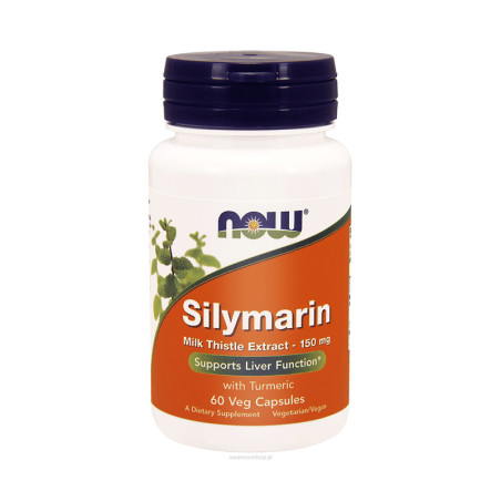 NOW SILYMARIN WITH TURMERIC 150mg - 60kaps