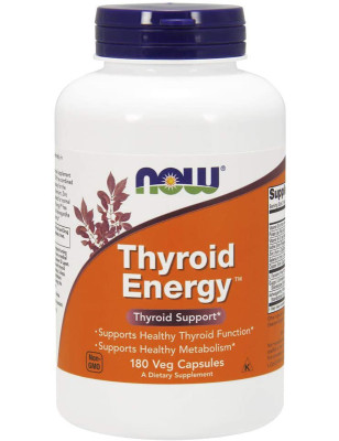 NOW THYROID ENERGY 180 kaps