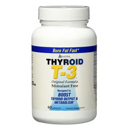 ABSOLUTE NUTRITION THYROID T3 - 60kaps
