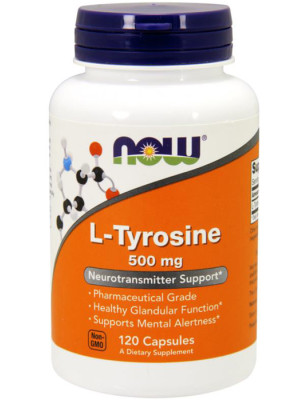 NOW L-TYROSINE 500mg-120 kaps