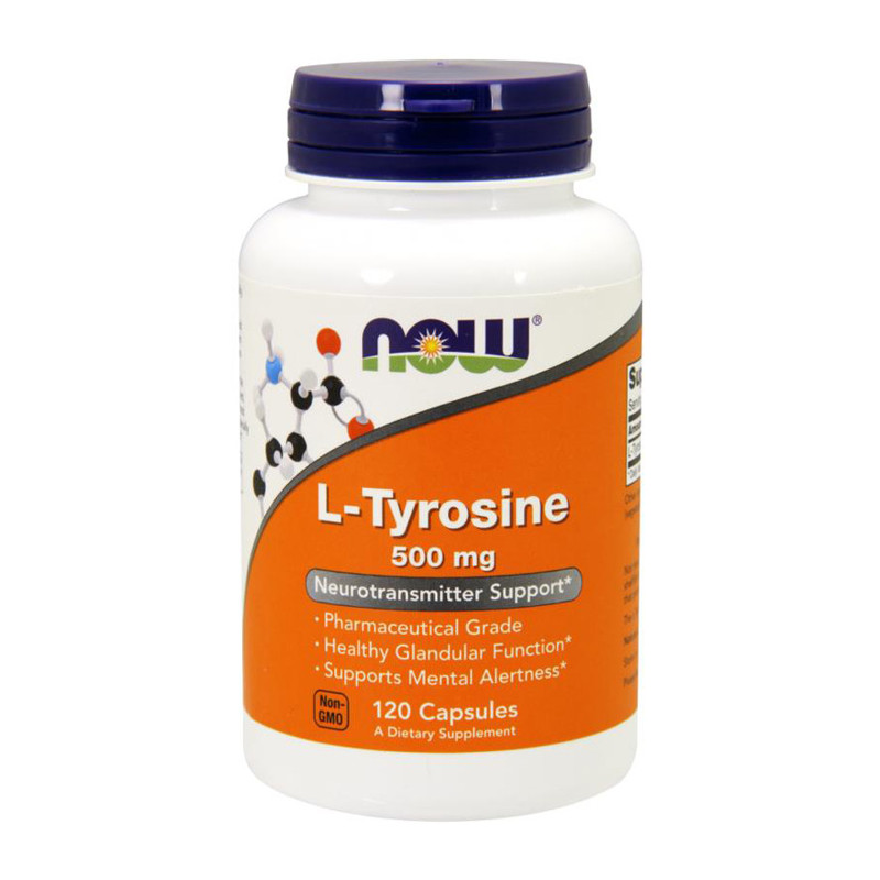 NOW L-TYROSINE 500mg-120 kaps