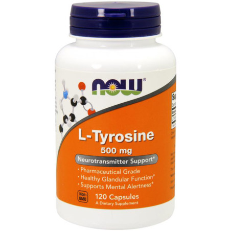 NOW L-TYROSINE 500mg-120 kaps