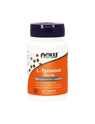 NOW L-TYROSINE 500mg-60 kaps
