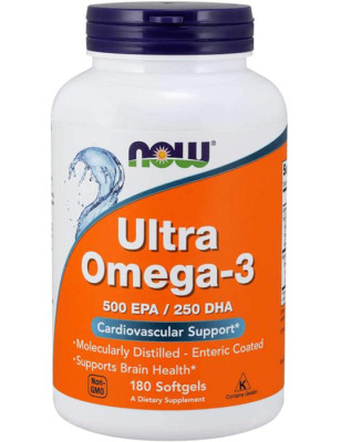 NOW ULTRA OMEGA 3 - 180 kaps