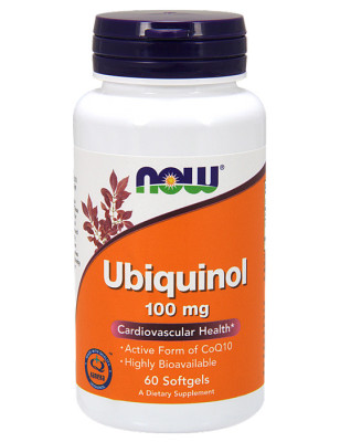 NOW UBIQUINOL 100mg - 60 softgel