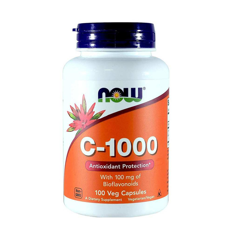 NOW VITAMIN C-1000 with 100mg Bioflavonoids 100kap NOW VITAMIN C-1000 with 100mg Bioflavonoids 100kap