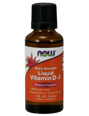 NOW VITAMIN D-3 EXTRA STRENGTH LIQUID 30ml