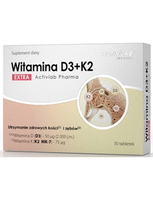 ACTIVLAB PHARMA WITAMINA D3+K2 EXTRA - 30 tab