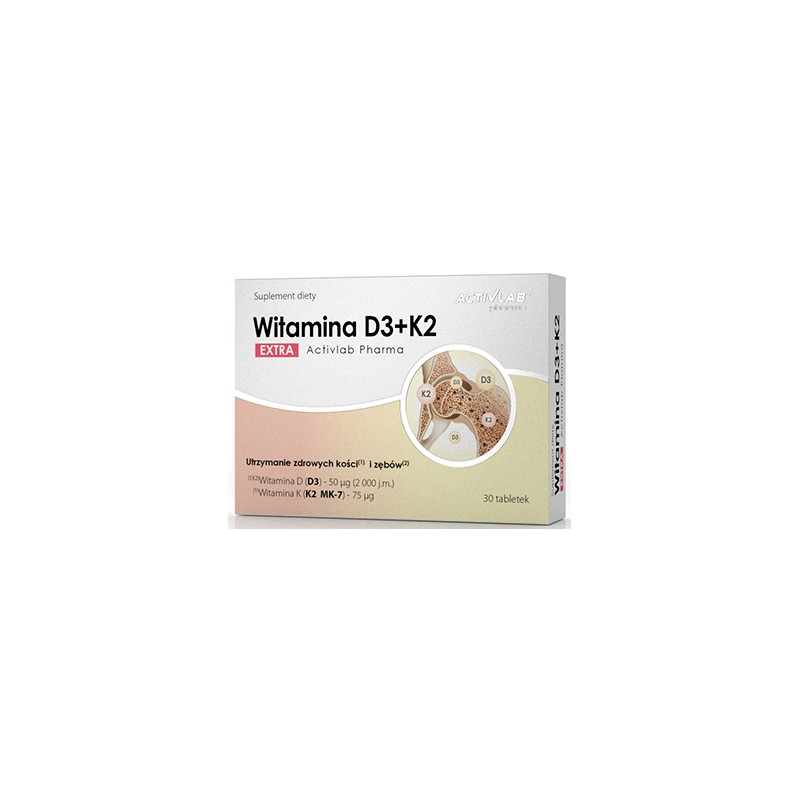 ACTIVLAB PHARMA WITAMINA D3+K2 EXTRA - 30 tab