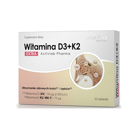 ACTIVLAB PHARMA WITAMINA D3+K2 EXTRA - 30 tab
