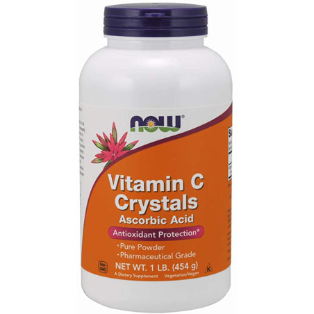 NOW VITAMIN C Crystals - 454 g