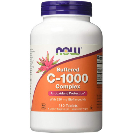 NOW VITAMIN C-1000 COMPLEX 250mg Biofl 180tab