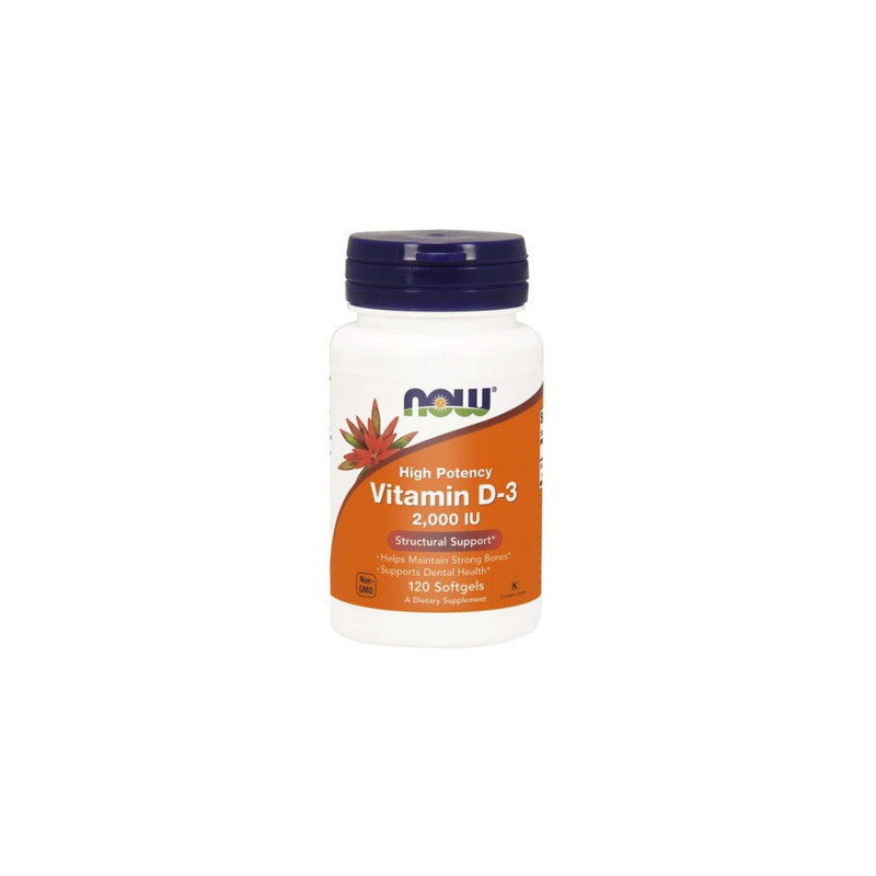 NOW VITAMIN D-3 2000IU-120 softgel NOW VITAMIN D-3 2000IU-120 softgel