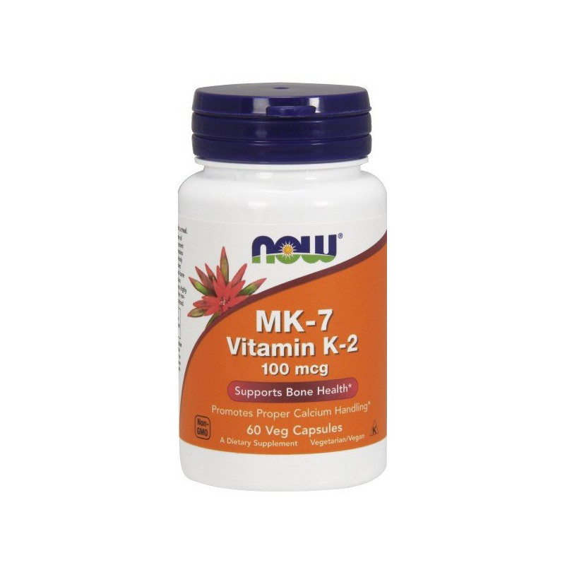 NOW VITAMIN K-2 (MK7) 100 mcg - 60 kaps