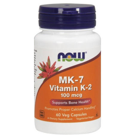 NOW VITAMIN K-2 (MK7) 100 mcg - 60 kaps