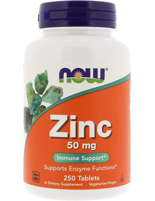 NOW ZINC 50mg-250 tab.