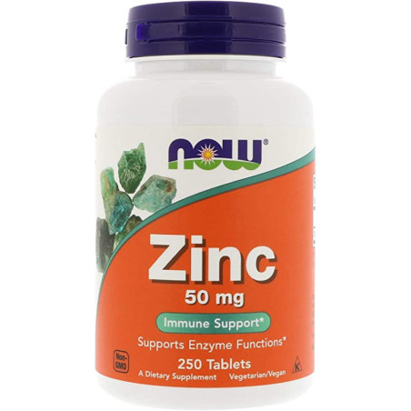 NOW ZINC 50mg-250 tab.