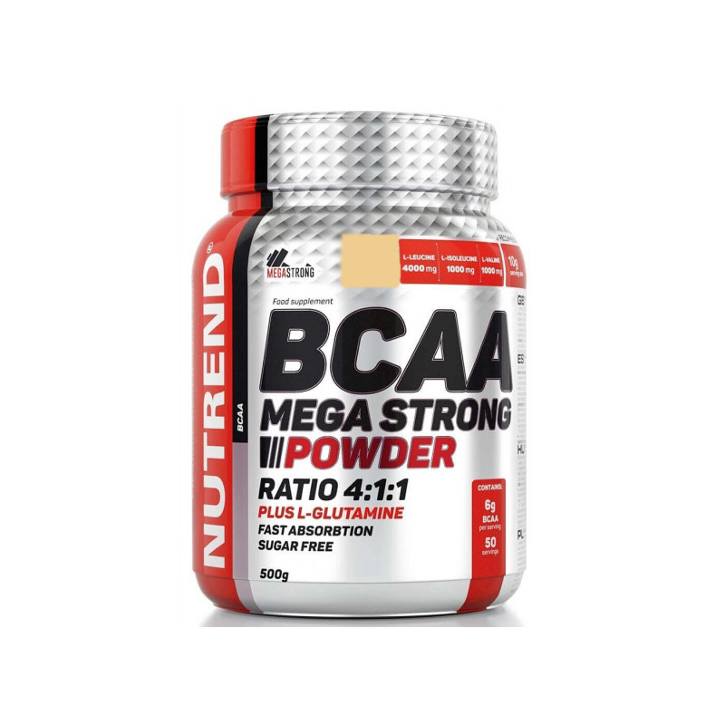 NUTREND BCAA MEGA STRONG POWDER 500g ananas NUTREND BCAA MEGA STRONG POWDER 500g ananas