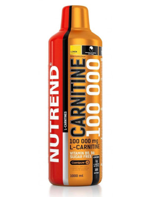 NUTREND CARNITINE 100000 - 1000 ml cytryna