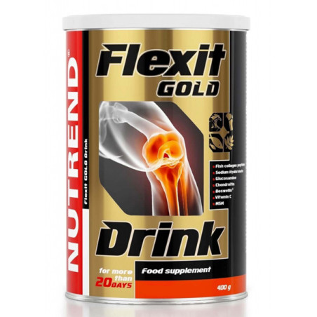 NUTREND FLEXIT GOLD 400g czarna porzeczka