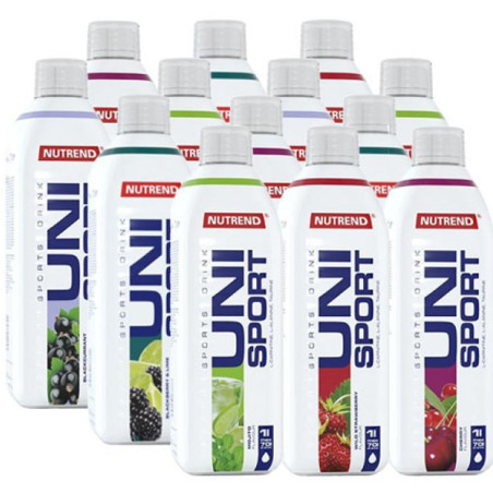 NUTREND UNISPORT 1000 ml biały grapefruit