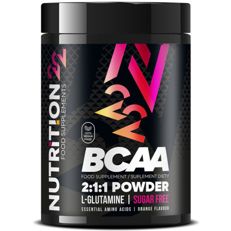 NUTRITION22 BCAA 2:1:1 500 g orange