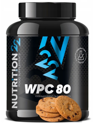 NUTRITION22 WPC 80 2000 g cookie