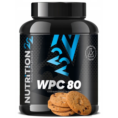 NUTRITION22 WPC 80 2000 g cookie