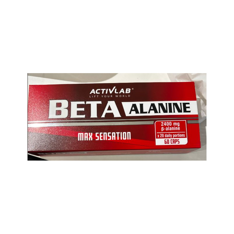 ACTIVLAB BETA ALANINA 60 kaps. ACTIVLAB BETA ALANINA 60 kaps.