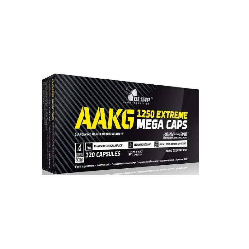 OLIMP AAKG 1250 EXTREME 120 MEGA CAPS OLIMP AAKG 1250 EXTREME 120 MEGA CAPS